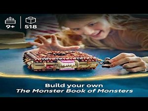Review: LEGO Harry Potter Chomping Monster Book of Monsters Toy Set 76449 | Pretend Play for Kids
