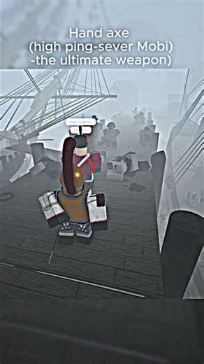 Hand axe Power...(Guts & Blackpowder)#guts & blackpowder #roblox #shorts #edit #G&B