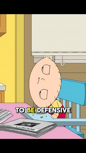 Stewie's Head Turns 360 Degrees: Funny Family Guy Cartoon Scene