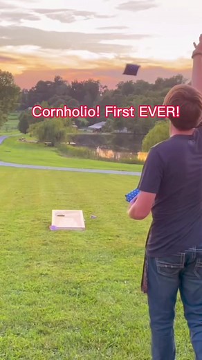 Cornholio! First ever rotating cornhole boards! #summervibes #cornhole #cornholio #challenge #rotating #peech #outdoors #maker #build #makemoneywoodworking | Matthew Peech Woodworking And DIY