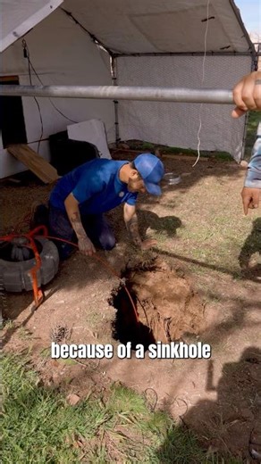 Abandoned Seepage Pit Disaster #Septic #SinkHole