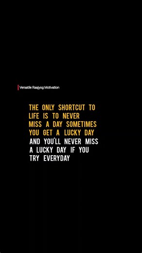 Try Everyday | Versatile Raajyog Motivation | #morninginspiration #quotes #studymotivation 2