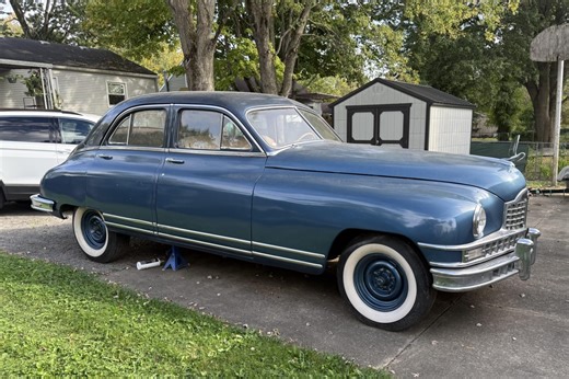 No Reserve: 1948 Packard Custom Eight Sedan Project