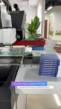 Book Edge Digital Printer | Variable Data Printing