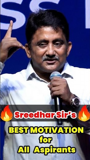 🔥🔥 Best Motivation Ever By Sreedhar Sir 🔥🔥 Goosebumps Motivational Words