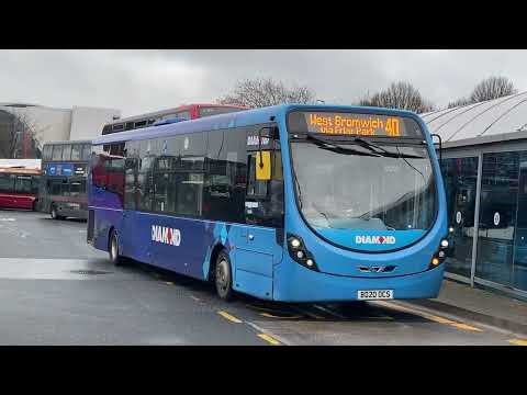 Diamond Streetlite 32315 Bus Route 40 West Bromwich
