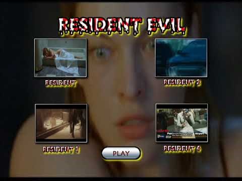(MENU DVD) Resident evil 4 em 1
