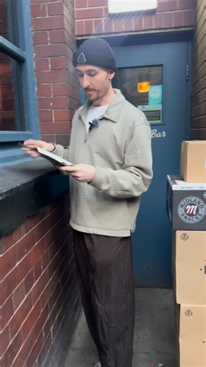 Vlogmas part 2! 🤩 Luke talks us through how we get all of our beer into the pub for you guys to enjoy! 🍺 #ditl #vlogmas #hospitality #leeds #leedspub #leedsbeer | The Adelphi