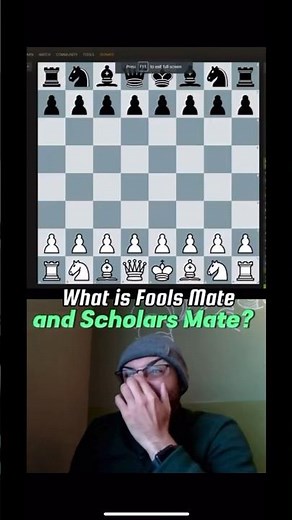 What is Fools mate and Scholars Mate? #chess #checkmate #coaching