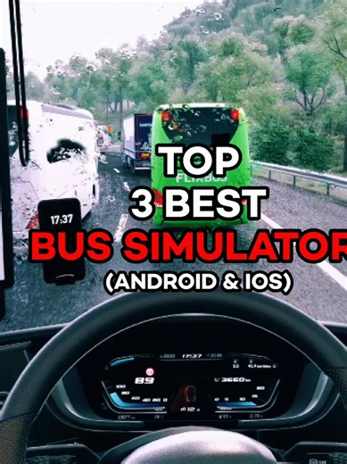 Top 3 Bus Simulator Games for Android and iOS