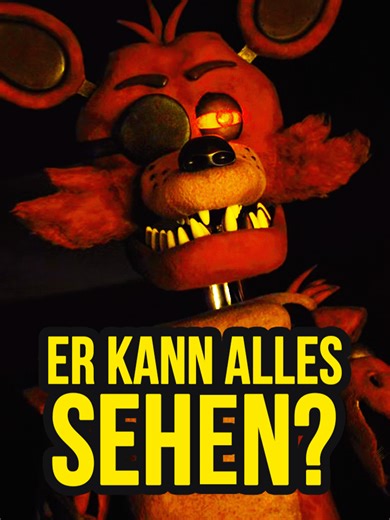 Wie Foxy in FNAF 2 Durch Deine Maske Sehen Kann
