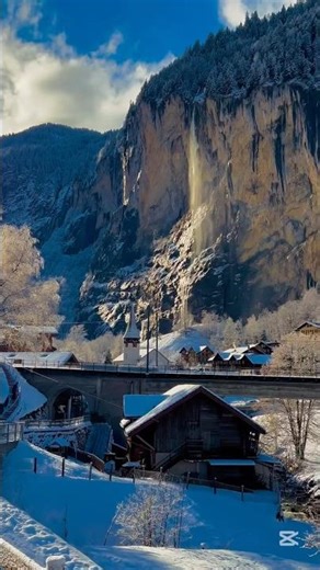 Winter in Lauterbrunnen: Switzerland Winterland