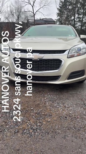 2015 Chevy Malibu - $4,700 - 135k Miles - Hanover Autos 2324 Sans Souci Pkwy , Hanover , Pa, 18706 ALL VEHICLES INSPECTED W/ STICKER hablamos español - llama or texto call or text 3474663958 No financing , No payment plans available #hanoverAutos #hanoverpa #chevy #usedcars