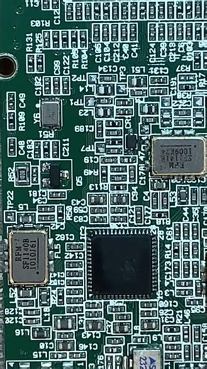 “A part of the navigation and multimedia module board.”