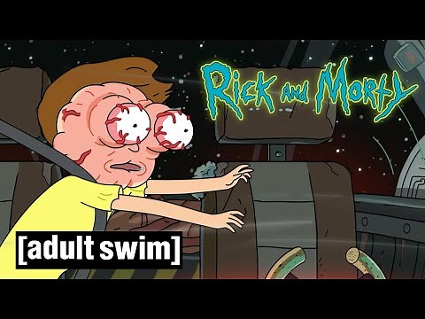 Rick and Morty | Flat Tyre In Space | Adult Swim UK 🇬🇧