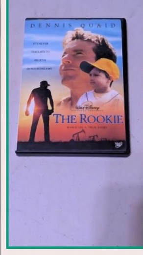 The Rookie (DVD, 2002) Walt Disney Movie Dennis Quaid