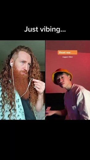 #duet with @thomasalanng Aw yeah 😌🤘 #music #rhyme #vibes #ginger #curlyhair #beard #fun
