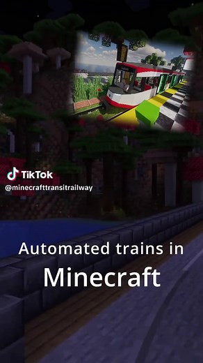 STUNNING Minecraft Transport Mod #minecrafttransitrailway #minecraftmods #minecraftmtr #mtrmod #mtr #minecraft #transit #railway #trains #railway #transport #subway #londonunderground #london #underground #nyc #newyorksubway #nycsubway #cablecar #airplane #airlines #aeroplane #plane