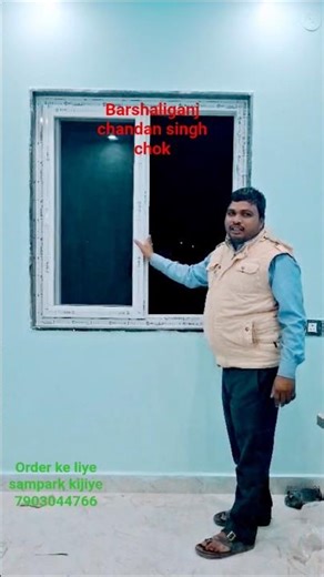 fact upvc saliyding making Window #carpenter #upvcprofile #machine