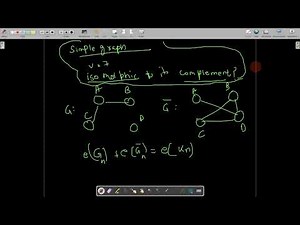 graph theory 1 self complementary graph , isomorphic graphs #applied_maths