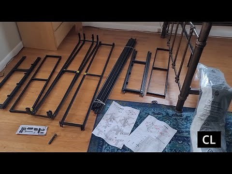 Quick Assembly of ZINUS 9 Inch Metal Smart Box Spring