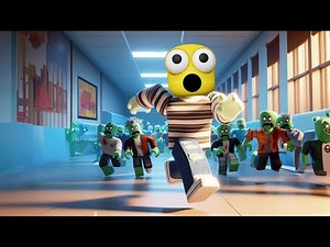 ECHAPPER A L'ECOLE AVEC LES PIRES ZOMBIES (Escape All Of Us Are Dead Obby)