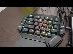 K50 One-Handed mechanical gaming keyboard