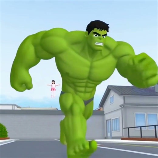 Yuta transforms in super hero #sakuraschoolsimulator #sakura #superhero #shortsvideo #viral #dangdut