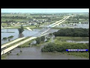 NEW VIDEO: Aerial Tour Of Ames Flooding