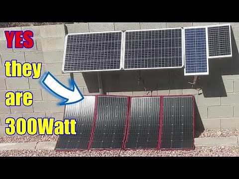 Portable Solar DOKIO 300W Product REVIEW - Can it provide 300Watt power?
