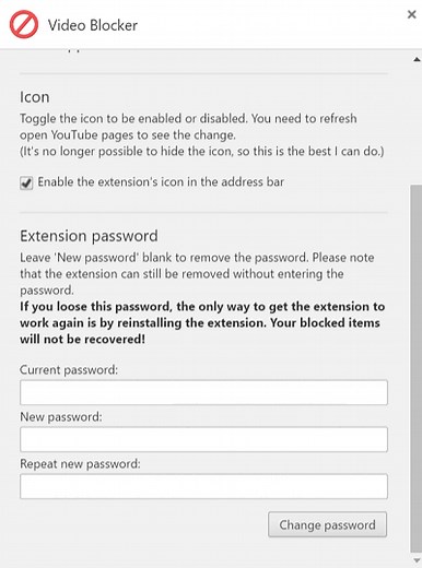 Video Blocker for Chrome, Edge, Firefox lets you block unwanted Video Channels