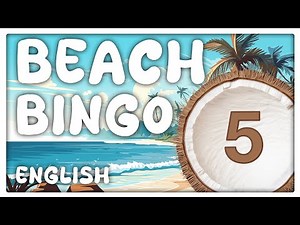 Beach Themed 90-Ball Bingo Game - 5