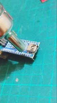 Arduino Nano Port Replacement #arduino #soldering