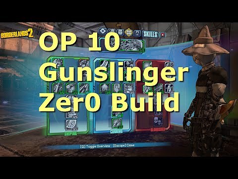 Pistol Zer0 Build | OP 10 | Borderlands 2