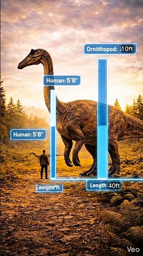 Ornithopods were fast, intelligent plant-eating dinosaur #evolution #animals #dinosaursize #sci-fi