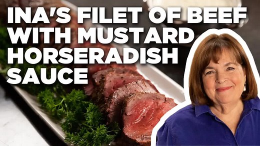 Ina Garten's Filet of Beef with Mustard Horseradish Sauce | Barefoot Contessa - Food Network #InaGarten #BarefootContessa #discoveryplus Join group: https://www.facebook.com/groups/1059667405947260 | Food Network Fans