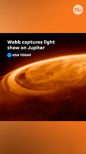 You’ve heard of Earth’s aurora borealis, but did you know Jupiter has them too? NASA’S James Webb Space Telescope captured new details of auroras on Jupiter, which are hundreds of times brighter than Earth's. | USA TODAY