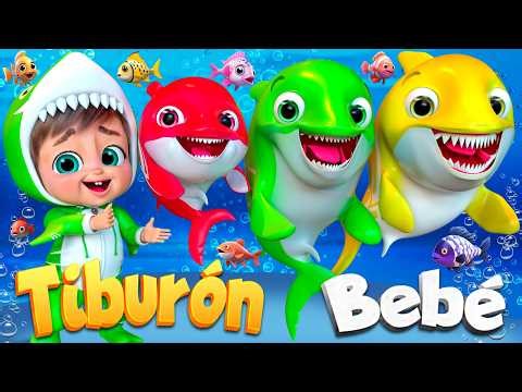 Canción del Bebé Tiburón - Rimas infantiles y canciones para niños @Milo_Cartoon_Español