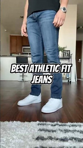 Best Athletic Fit Jeans for Men 👖 #mensfashion #mensjeans #athleticfitjeans #bestjeans #athleticfit