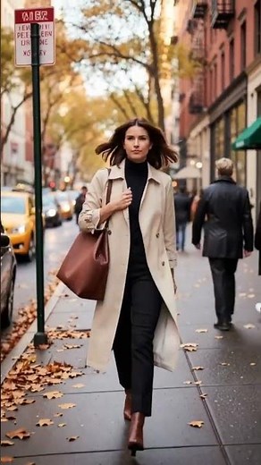 Styling the perfect fall trench coat 4 ways #fashiontrends #outfitideas #londonrag