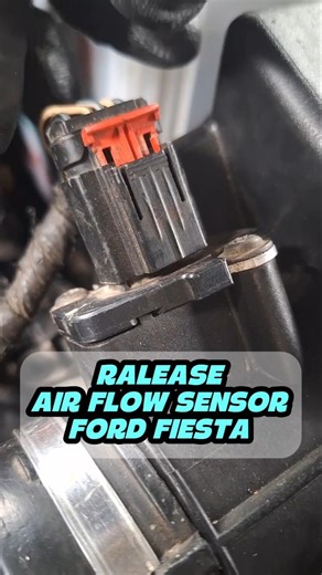 RELEASE AIR FLOW SENSOR FORD FIESTA #airflow #sensor #remove #fordmustang #fordfiesta #automobile