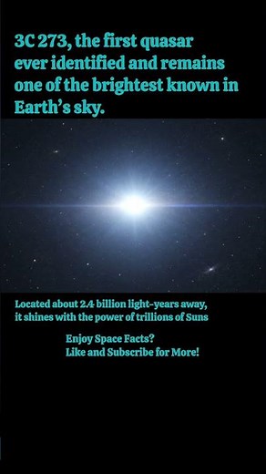 This Was The First Quasar Ever Identified And It Shines Like Trillions Of Suns
