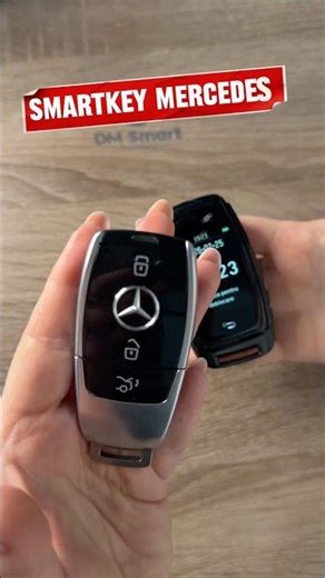 Conduci un Mercedes? ? Acest video e pentru tine ! Vă prezentăm cheia smart cu display! #smartkey