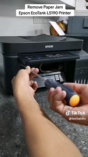 How to Remove Paper Jam on Epson EcoTank L5190 Printer