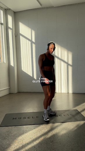 Effective Glute Finisher Workout in Activewear