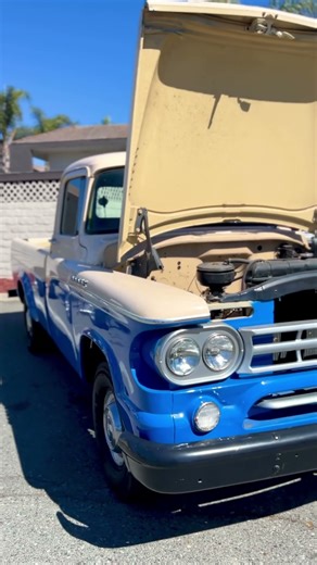 1959 dodge pickup #classictrucks #dodgepickup #vintagevibes