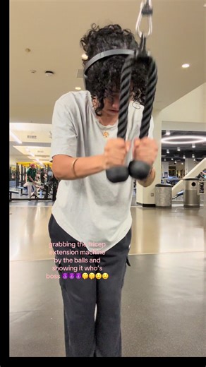Conquering the Tricep Extension Machine