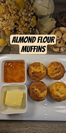 Low Carb Savoury Muffins with Almond Flour