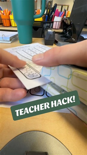 219K views · 1.3K reactions | Unveil a clever teacher hack for cutting out multiple pages at once! Ever faced the tedious task of individually snipping shapes or items for your classroom activities? I've got a game-changer: staple together several sheets and cut through the stack in one go. This quick trick not only saves precious time but ensures you have a multitude of materials ready for your students without the hassle. | Preschool Vibes | Facebook