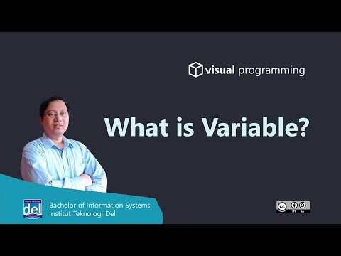 Variable | Visual Programming | Bahasa Indonesia